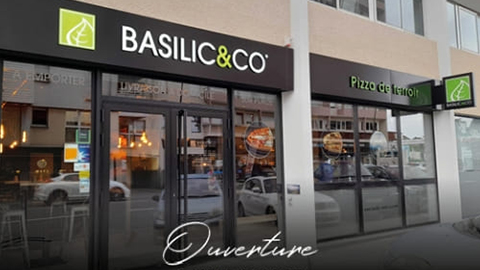 Photo de la façade du restaurant Basilic & Co Pau Mermoz